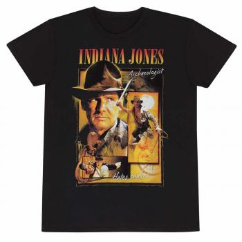 Camiseta Negra Indiana Jones