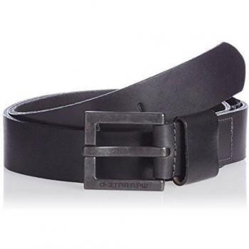 Cinturón negro G-Star para hombre talla 105 cm