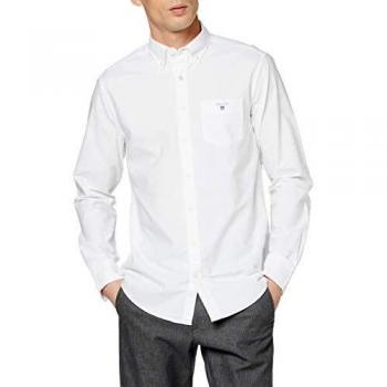 GANT Camisa Deporte Oxford Blanca para Hombre