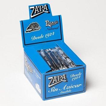 HALLS Zara Regaliz Natural en Barritas Caja de 100 ud (600 g) Sin Conservantes ni Colorantes