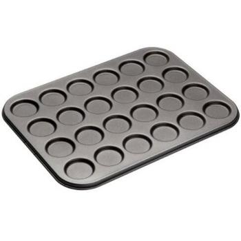 Molde de silicona Master Class para repostería (31 x 27 cm, 24 huecos redondos)