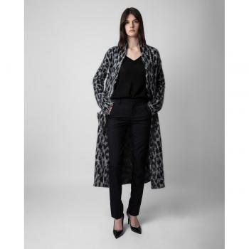 Manteau Zadig&Voltaire Effet Léopard Tilda Femme Taille XS/S