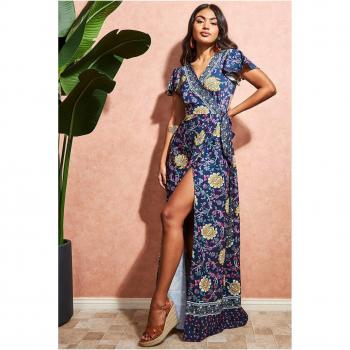 Goddiva Women's Maxi Dress