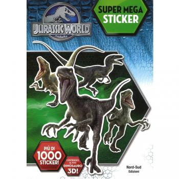 Jurassic world. Super mega stickers. Ediz. a colori
