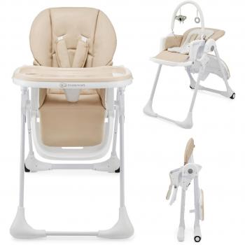 Comodidad y versatilidad con la trona plegable 2 en 1 TUMMIE de Kinderkraft