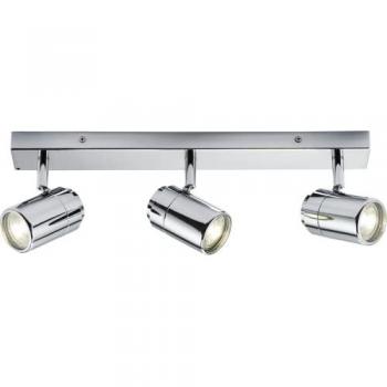 Faretto Triplo GU10 Cromo 230V IP44 20W