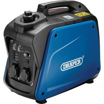 Draper DGI2000 2kVA ,1.6kW 4 Stroke Engine Petrol Inverter Generator