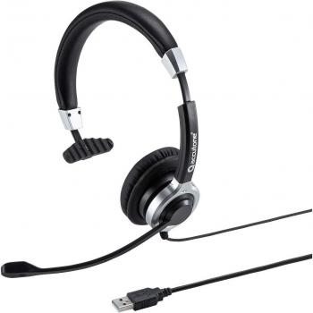 Sanwa Supply Geräuschisoliertes USB-Headset
