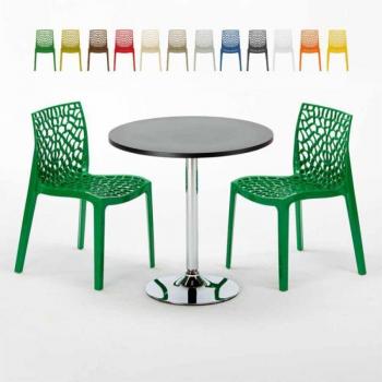 Ensemble de Café Rond 2 Personnes