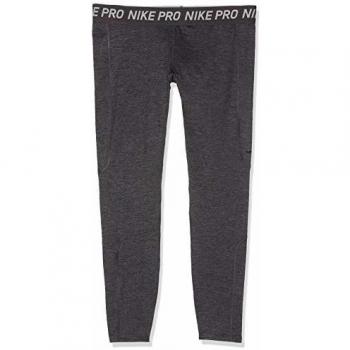 Nike Unisex-Damen W NP WARM TIGHT NEW Netze, Grau/meliert/Schwarz (oil grey/htr/blac), XS