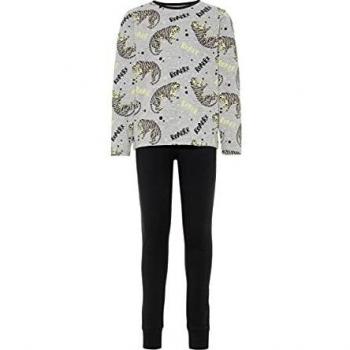 Pyjamas Noos AOP Gris 9 ans