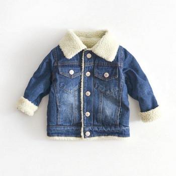 Baby Denim Jacket for Fall Winter 1-6Y
