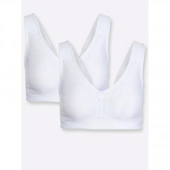 T-shirt poitrine ample blanc WäschePur