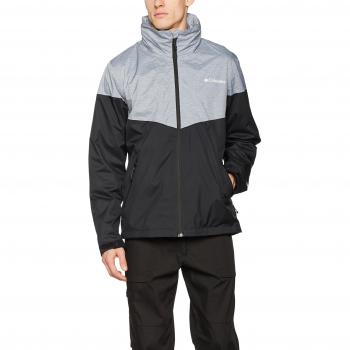 Columbia Veste de Pluie Imperméable Homme Inner Limits, Polyester, Noir