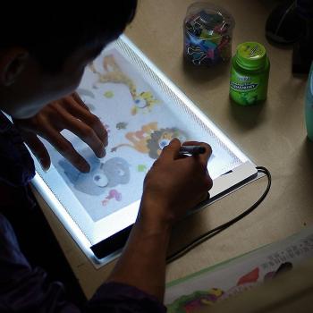 Slowmoose Dibujo LED Tableta