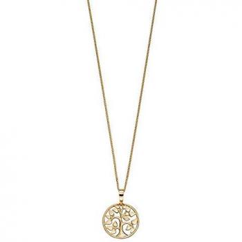 Fine Jewellery by John Greed 9ct Gold Round Tree of Life Necklace