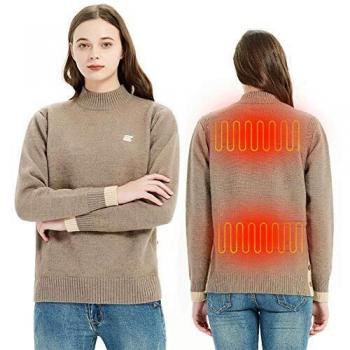 Pull Chauffant Électrique avec Sweat à Capuche et 3 Nive