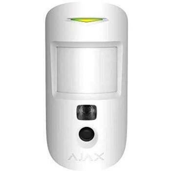 Détecteur AJAX Motioncam blanc sans fil 38190