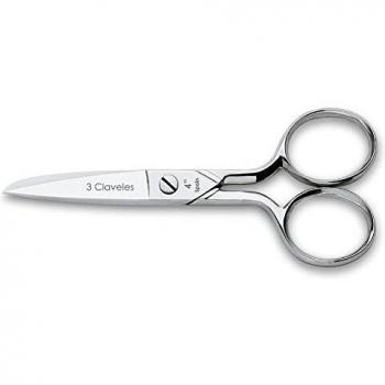 3 Claveles Tijera de Costura Castellana 4 Pulgadas
