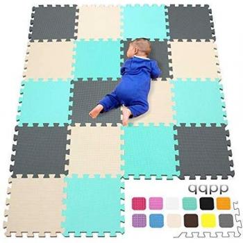 Tapis d'Activité Physique 18 Dalles en Mousse Puzzle