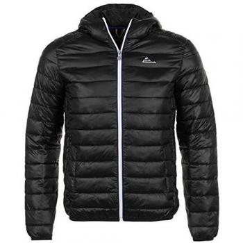 CENSEHOP Peak Mountain Chaqueta Negra XXL – Para Hombre