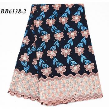 Tissu Traditionnel Africain Fleur de Coton