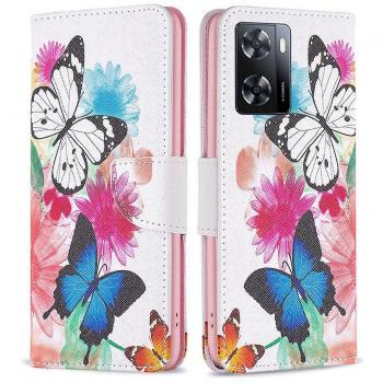 Housse à clip et support multi‑couleurs Oppo A57s 4G