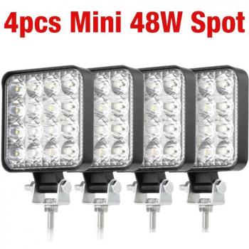 48W LED 4x4 SUV ATV Truck Boat Bar