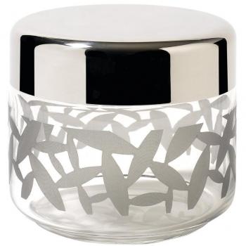 Alessi MSA18 Cactus – Vaso di Vetro Lucido con Tappo in Acciaio