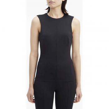 Calvin Klein Damen Bluse Schwarz Slim Fit K20K205847