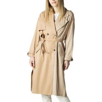 BETTY'S BEIGE POLYESTER WRAP-TRUNK