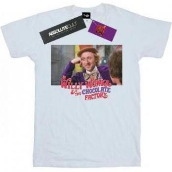 Blusa Juvenil Willy Wonka Chocolatería Con Comentario Irónico