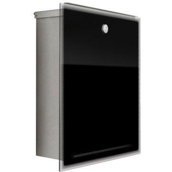 Radius Letterman III Briefkasten, schwarz