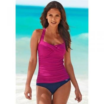 Lascana Bikini Moldable con Combos Náutico y Neón
