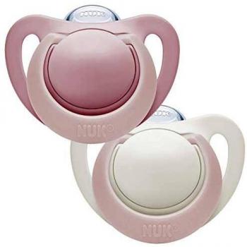 NUK Genius fopspeen meisjes maat 3 (2-pack)