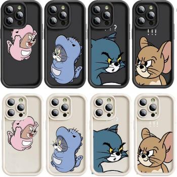 Capa E-4 Tom y Jerry Casal para OPPO A17K, Reno 10