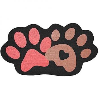 Paillasson 40×70 cm Gomme Emmevi – Sous Bol, Antidérapant, pour Animaux (Extérieur / Intérieur)