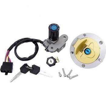 Ducati 6-Wire Ignition Lock and Gas Tank Cover Key for 1997-2002 Models