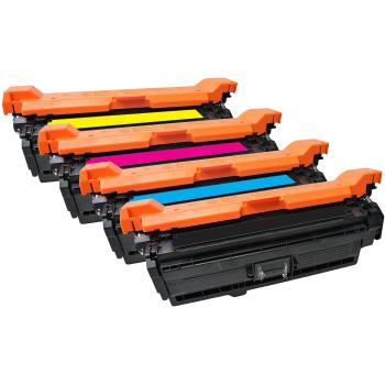 Freecolor CE253A Toner für HP Color LaserJet CP3525, wiederaufbereitet, gelb