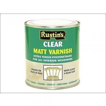 Rustins POMC5000 Clear Polyurethane Varnish 5 Litre