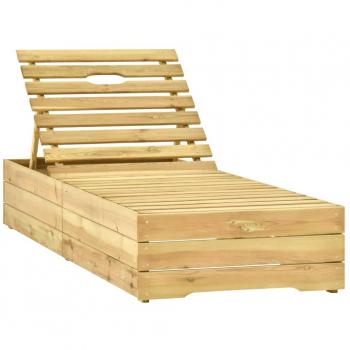 Sonnenliege im Grünen Design