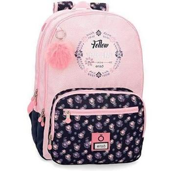 Mochila Adaptable Daisy 46 cm – Estilo Multicolor