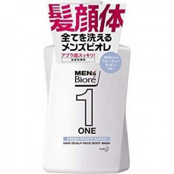 Biore ONE Gel Lavaggio Frutto Uomo Set Pompa