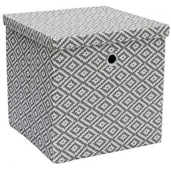 JVL Argyle Set of 3 Rectangular Organizers