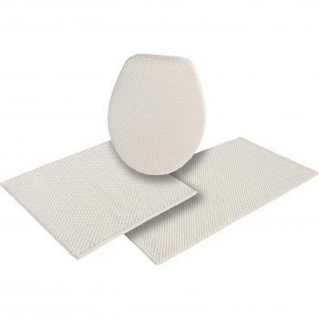 Beidseitig verwendbare Baumwoll-Badmatte „Lovro“ – 12 × 10 cm (My Home)