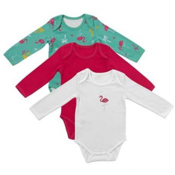 Bio-Baby-Bodys langarm mit OEKO-TEX