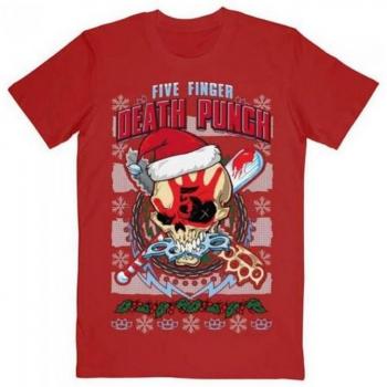 T-shirt unisex in cotone con grafica natalizia