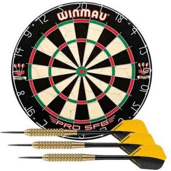 Pack de Jeu de Fléchettes Winmau Pro-SFB avec Cible