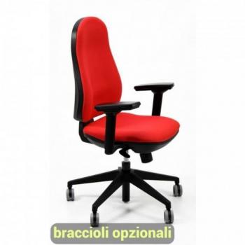 Sedia operativa girevole Unisit Ariel AIER Eco smart con rivestimento ignifugo