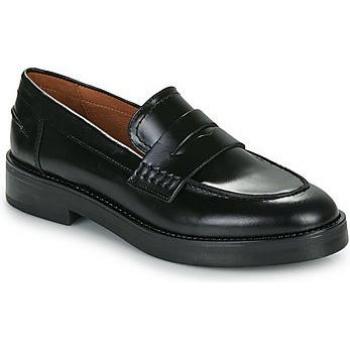 Cuir noir JONAK Mirna – mocassin à semelle épaisse